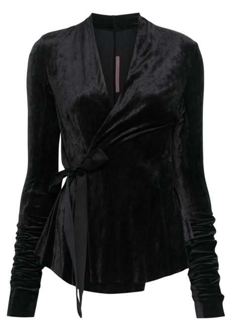 Giacca Hollywood  in nero Rick Owens Lilies - donna RICK OWENS LILIES | LI02D5707VST09